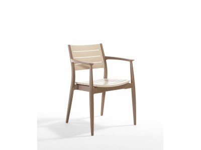 Градински стол REGNUM (пустинно кафе/капучино)